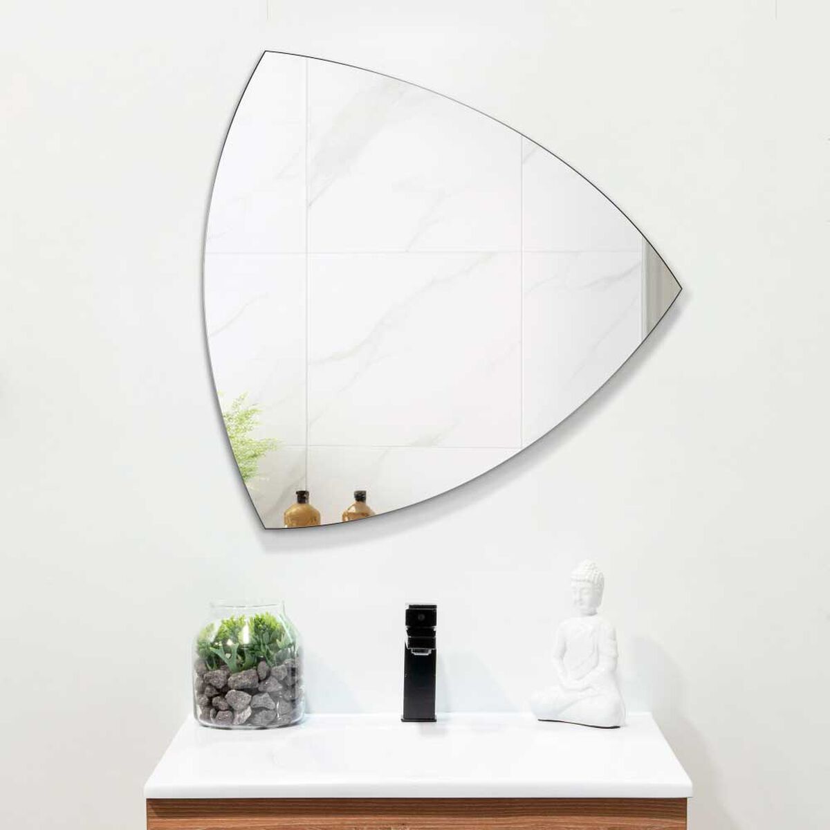 Espejo Tuhome Waxi Irregular 60x60cm