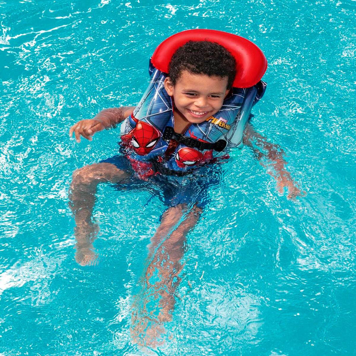 Chaleco Salvavidas Inflable Spiderman Bestway
