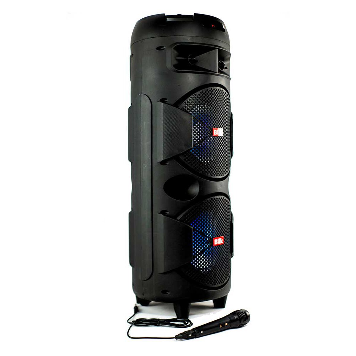 Parlante Minicomponente Bluetooth Blik Screamer 4 Negro Karaoke