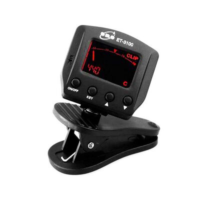 Afinador Digital Eno ET3100C Negro