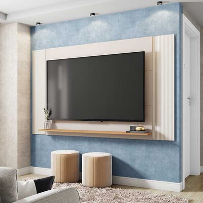 Imagen 2 del producto Panel Decocasa Mondrian Hasta 65"" Off white