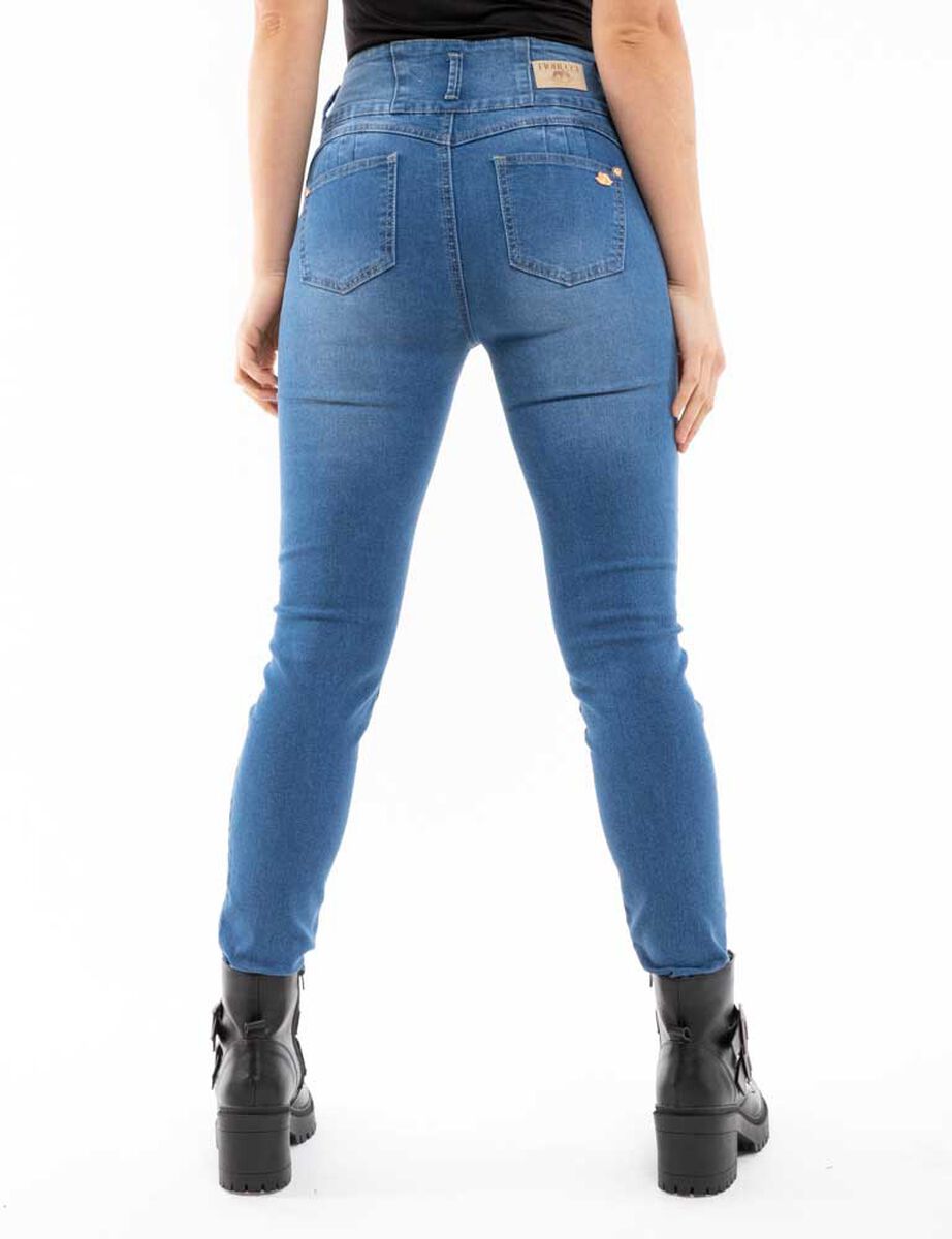 Jeans Skinny Push Up  Mujer Fiorucci