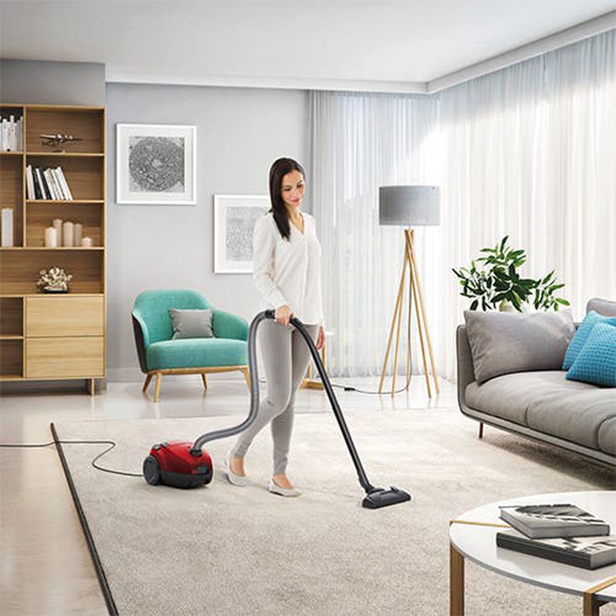 Aspiradora de Arrastre Somela Effy Duster SCA22