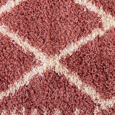 Imagen 2 del producto Alfombra Dib Shaggy Design 180 x 275 cm Rosa