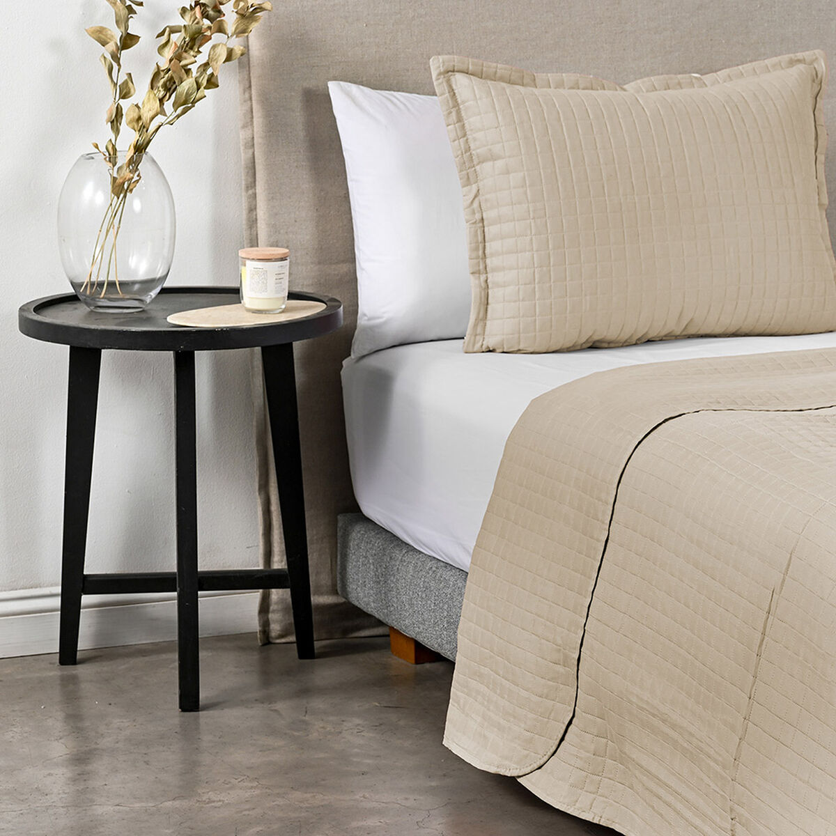 Quilt American Family Roller Heatpress 1,5 Plazas Beige