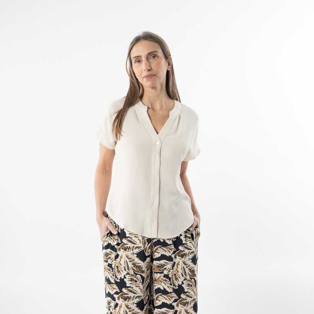 Blusa Manga Corta Mujer Portman Club