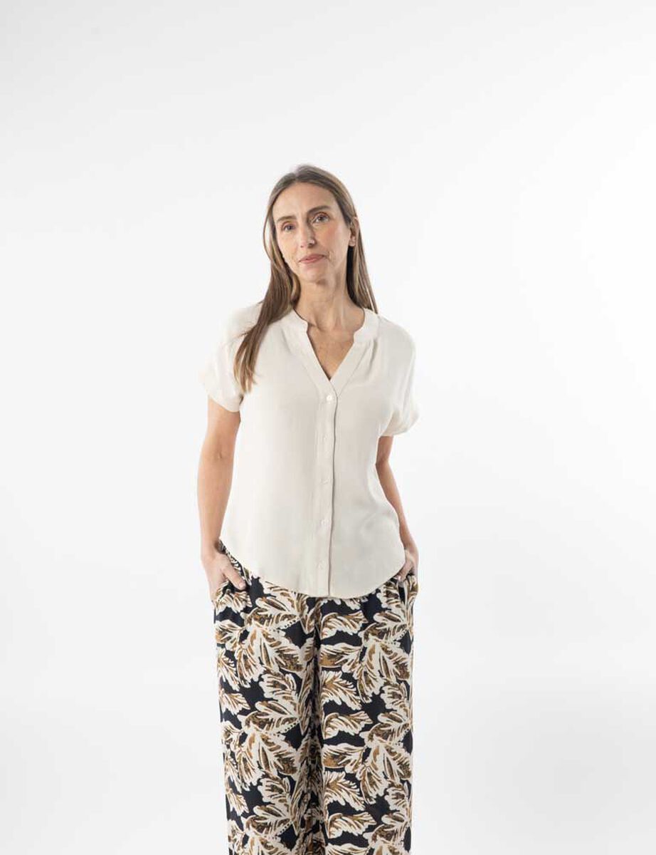 Blusa Manga Corta Mujer Portman Club