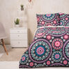 Plumón de Plumas con Sherpa Mandala 2 Plazas