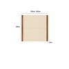 Panel TV Exit Fresno Hasta 50" Blanco