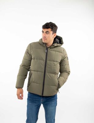 Imagen 1 del producto Parka Hombre Icono Negro, Olivo