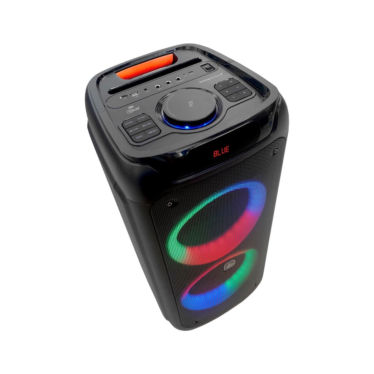 Parlante Portátil Bluetooth MLAB 9566 8" x 2 Negro