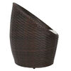 Set de Terraza Rattan PVC Spazzio Bahia Natural 2 Sillones