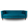 Sof&aacute; Tela Velvet Latam Home Sorrento 3 Cuerpos