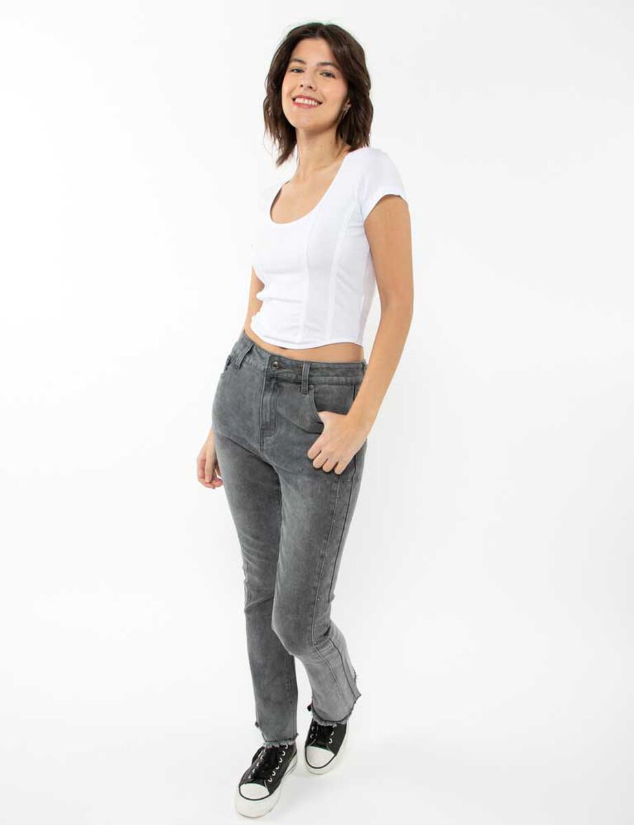 Polera Corset Manga Corta Mujer Icono