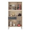 Mueble de Cocina Onessta Malta 1 Cajón 4 Puertas Avena Grafito