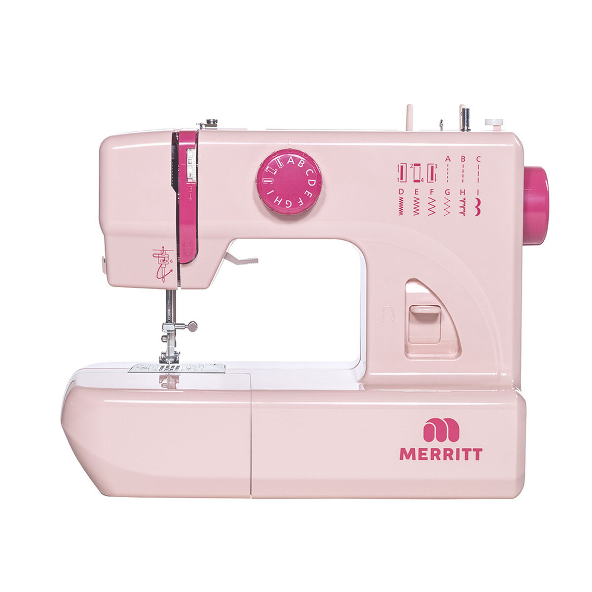 Máquina de Coser Brazo Libre Merritt ME 6 Rosada