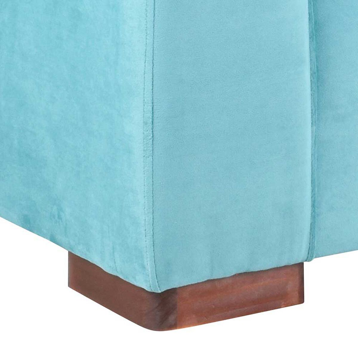 Sofá Muebles America Andrea 3 Cuerpos Turquesa