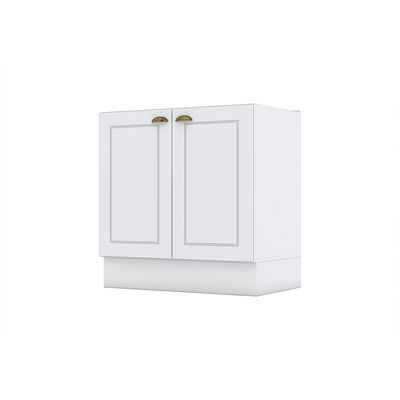 Imagen 2 del producto Mueble de Cocina Base Home Mobili Tulum 2 Puertas Blanco