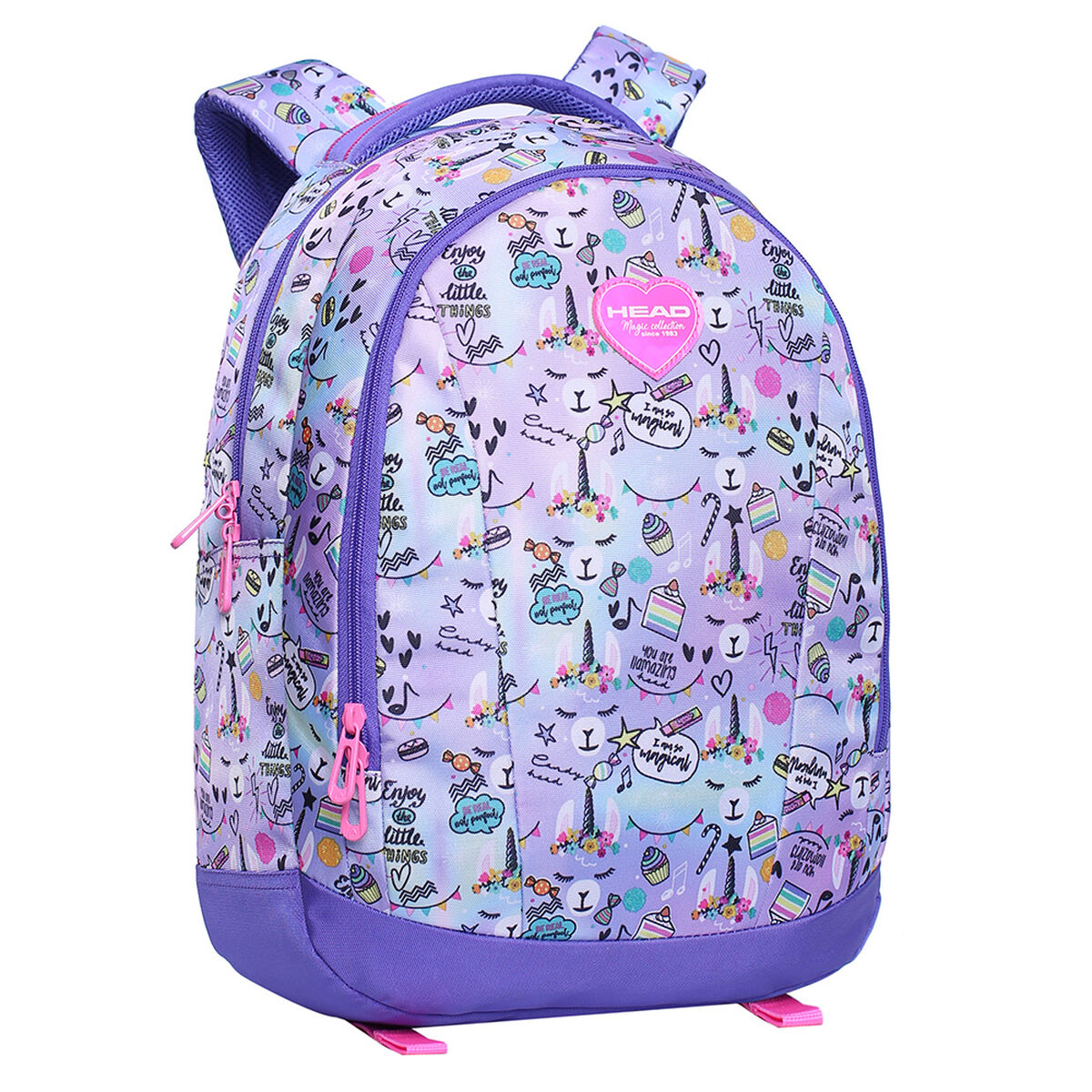 Pack Mochila + Gymbag + Lonchera + Banano + Estuche Top Head
