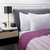 Plumón Soft Touch Estampado Zibel 2 Plazas Liso Berry
