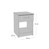 Cama Europea Celta 2 Plazas New Mega + Respaldo + 2 Veladores Asturias