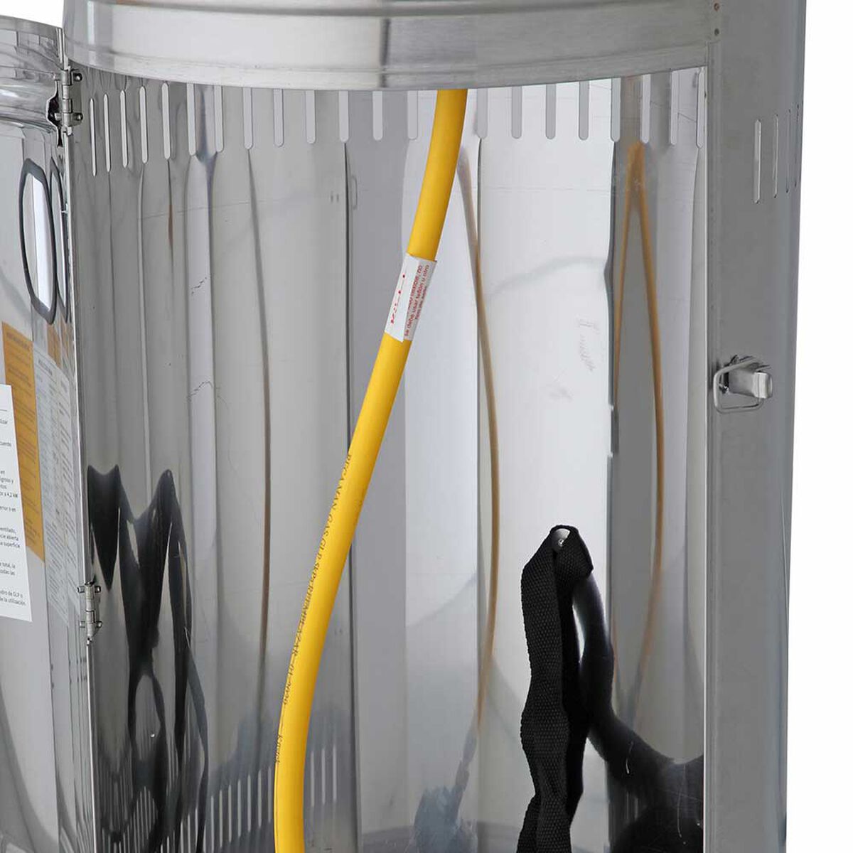 Estufa a Gas Exterior Terraza Klyma Cildro LW Inox 1,35 mts.
