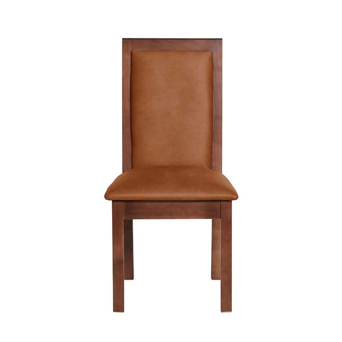 Juego de Comedor Latam Home Pamplona Burgos 6 Sillas PU Negro