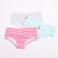 Calzón de Algodón Niña Chess Fucsia, Rosado