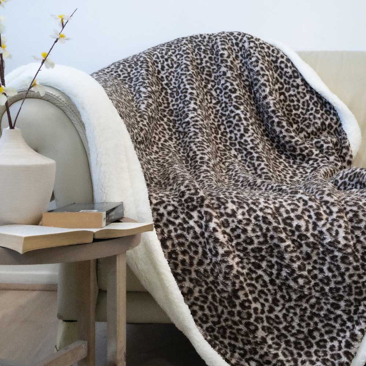 Manta Doral Muffin Estampada 127x152 cm D2