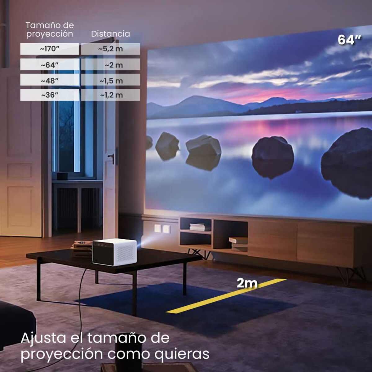 Proyector Portátil Levo Halo