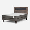 Cama Europea Rosen 2 Plazas New Style 2 Plus + Respaldo Ferrara