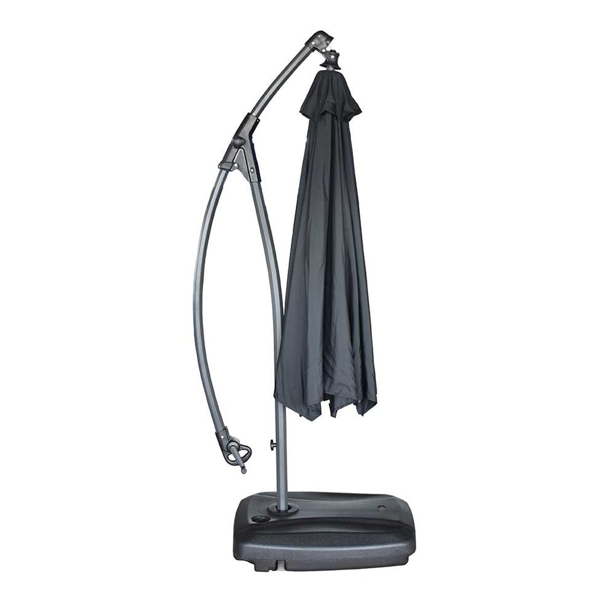 Quitasol Aluminio Spazzio Hanging Petróleo 3 x 3 mts
