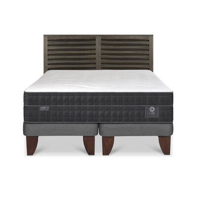 Cama Europea CIC 2 Plazas Lux + 1 Respaldo Rhone