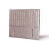 Respaldo Latam Home King Sorrento Cuero Gris