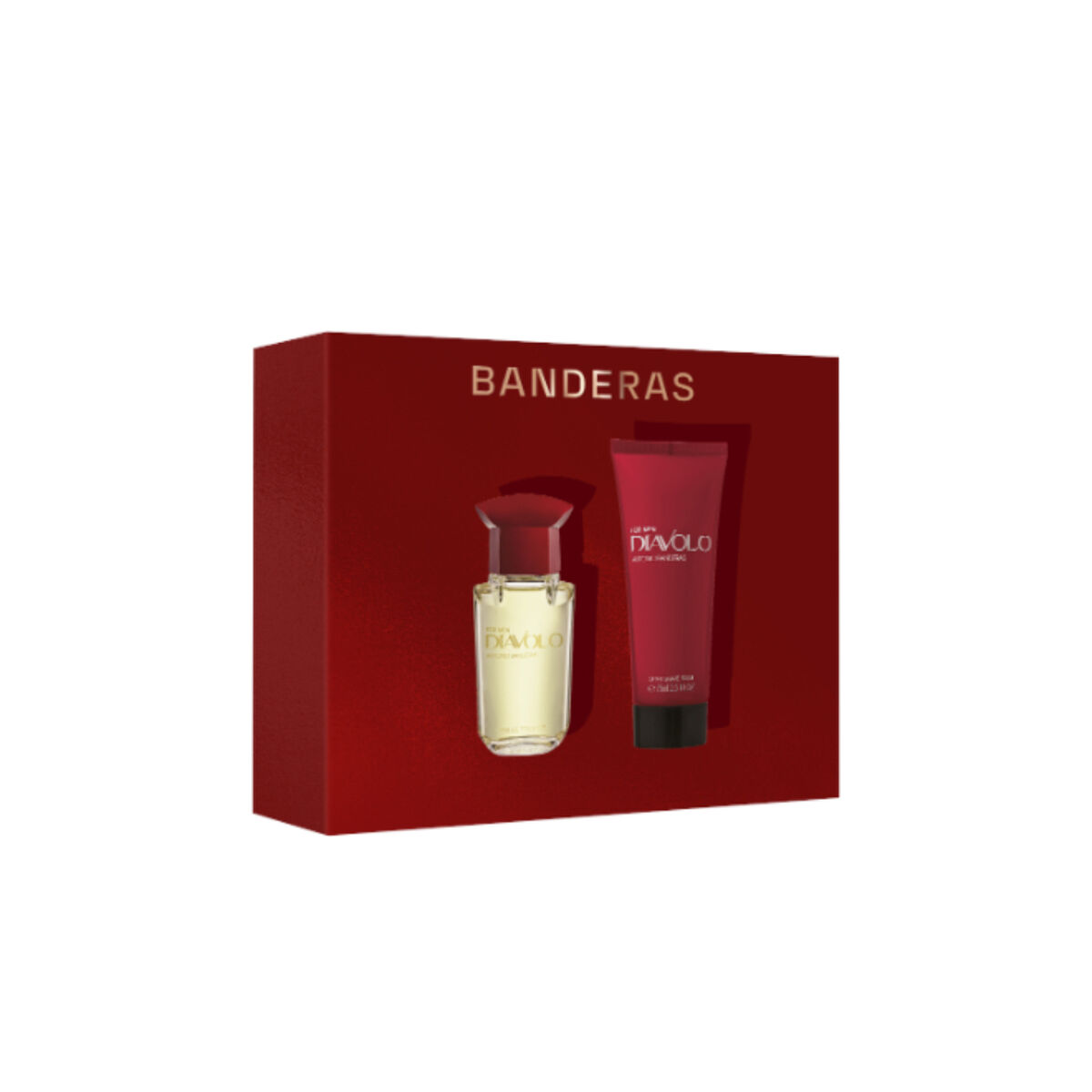 Set Regalo Antonio Banderas Perfume Hombre Di&aacute;volo Edt 50Ml + After Shave 75Ml