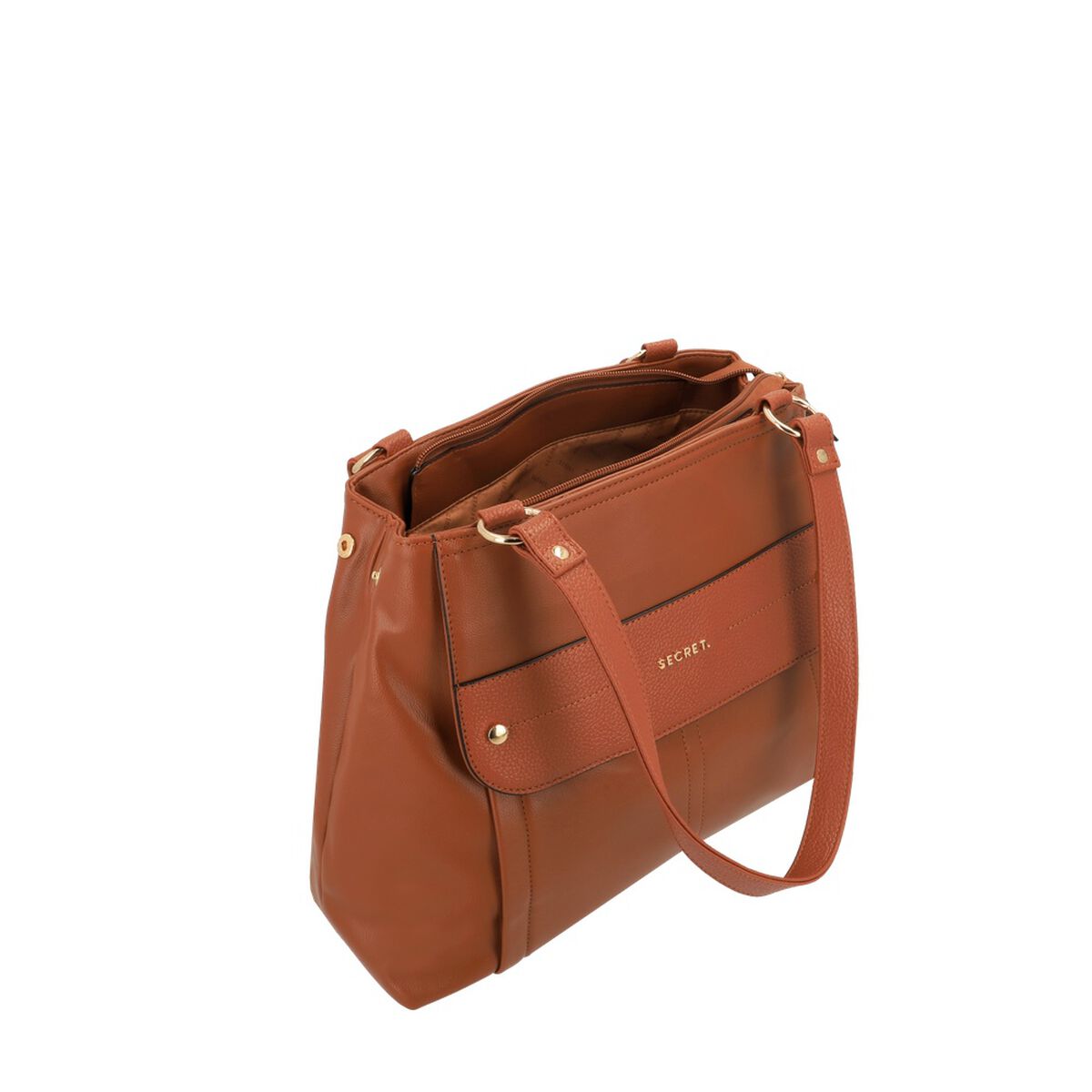 Cartera de hombro Secret Melbourne SC6 L Caf&eacute;