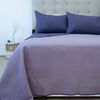 Quilt Doral Hotpress Bi-Color 2 Plazas Lila