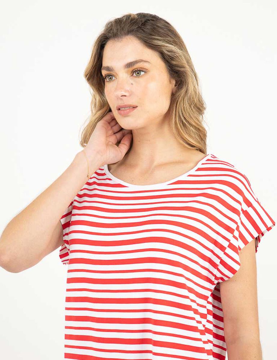 Polera Manga Corta Mujer Zibel