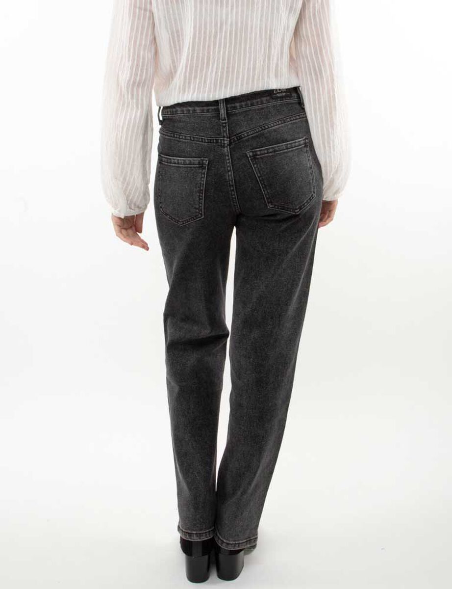 Jeans Apliques Mujer Zibel