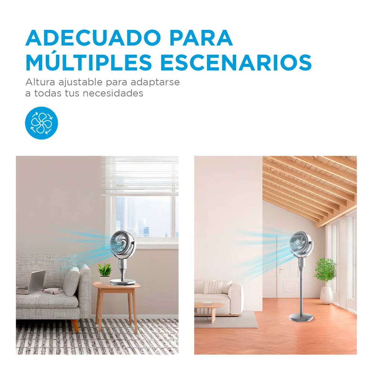 Ventilador de Pedestal Midea MF-P7DWT