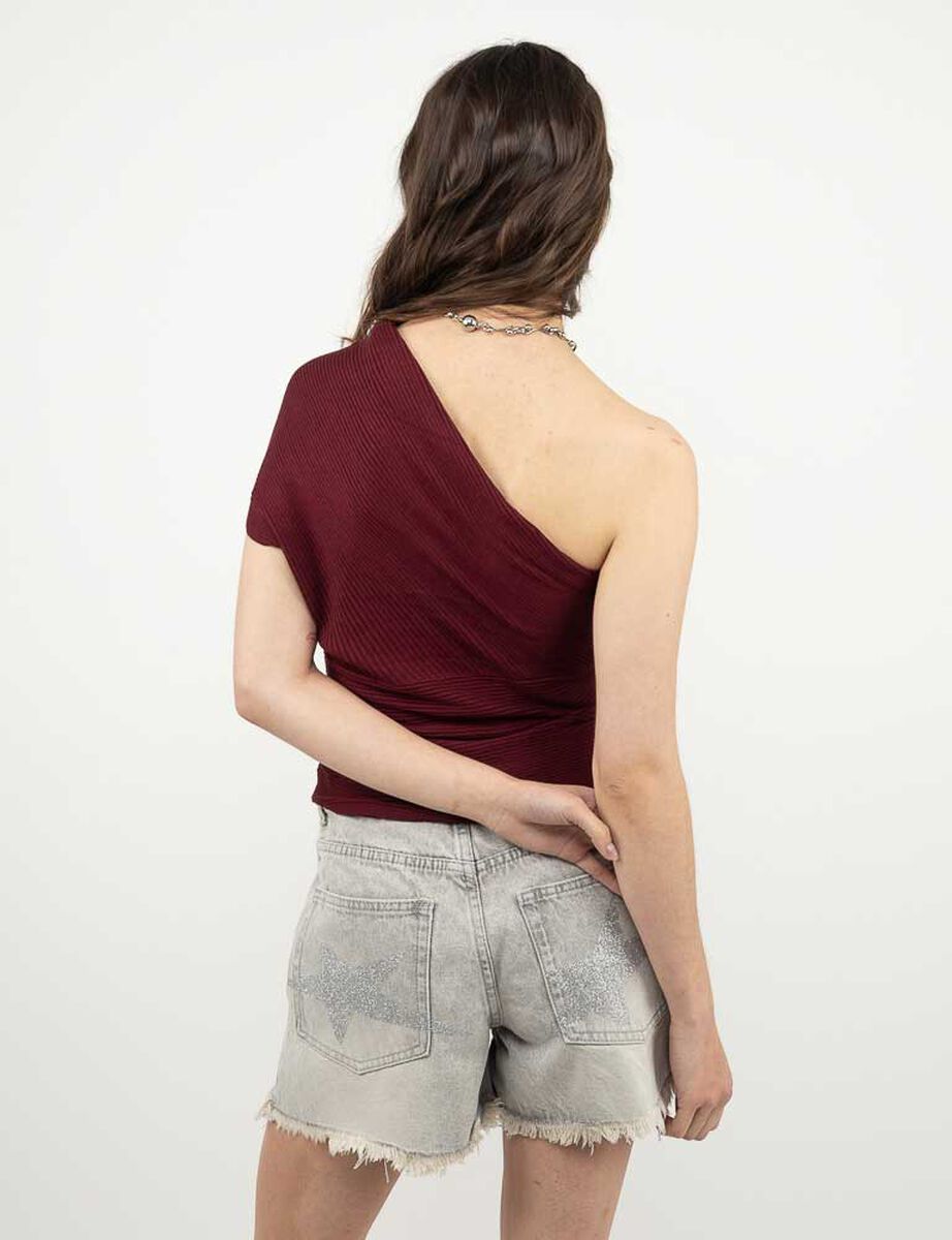 Polera One Shoulder Mujer Soviet
