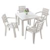 Mesa para Terraza Rimax Baru Gris Hielo 75X75