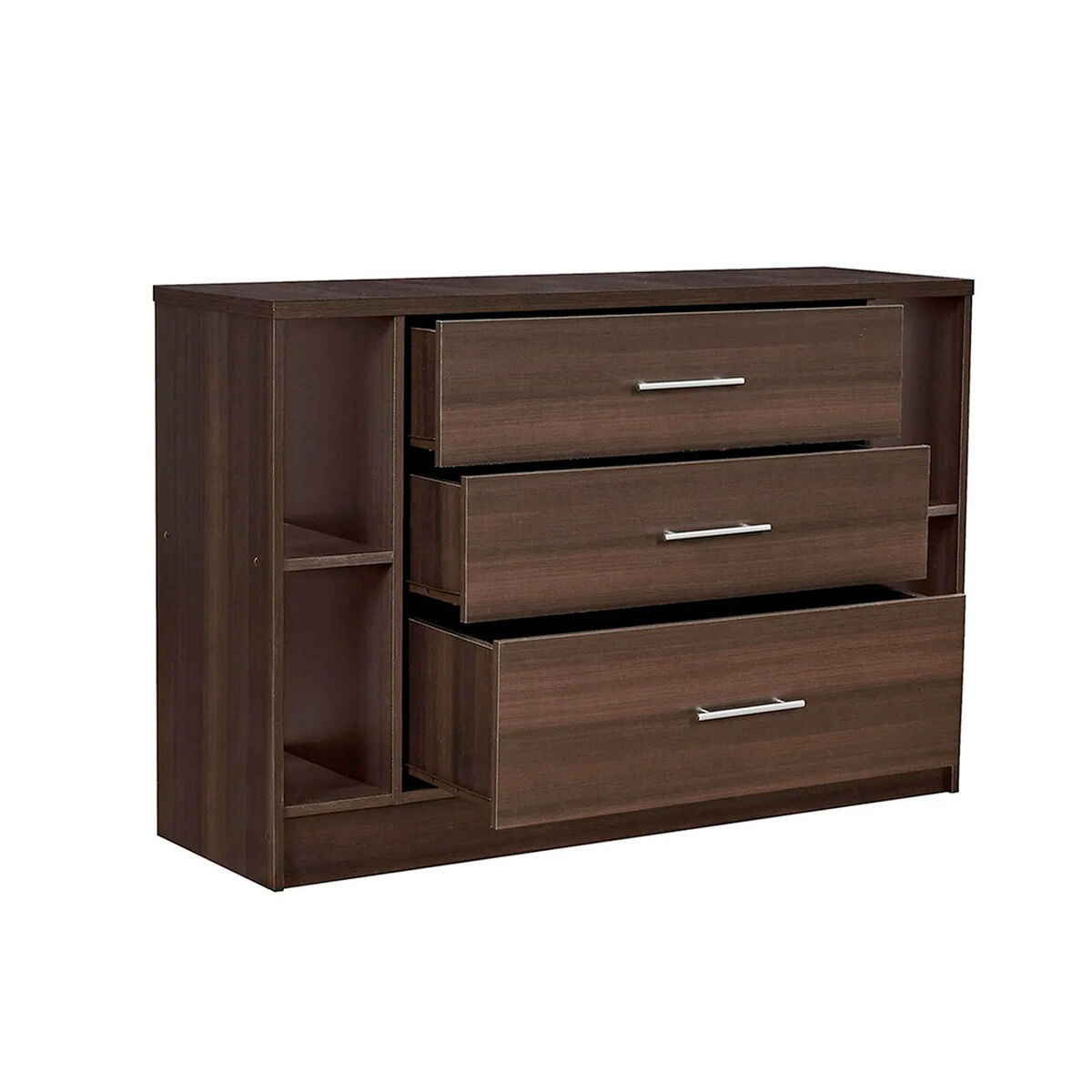 Rack TV + C&oacute;moda Rigel CIC Chocolate