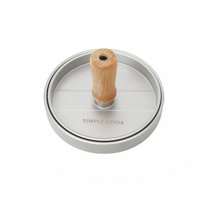 Prensador de Hamburguesas Simple Cook Smokky