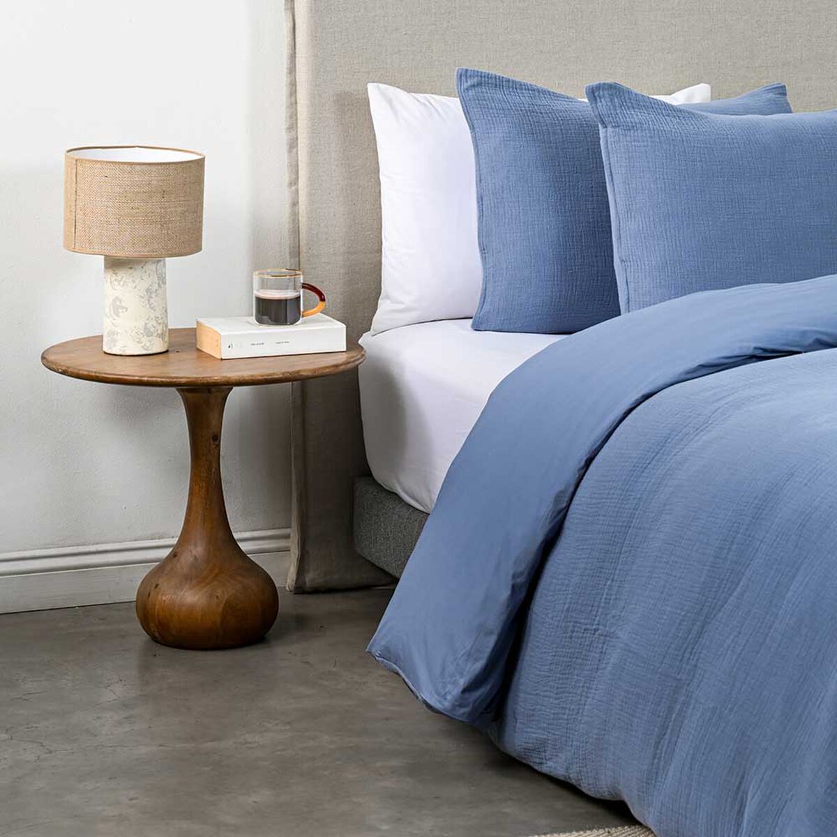 Funda de Plum&oacute;n Cannon 2 Plazas Gauze Stone