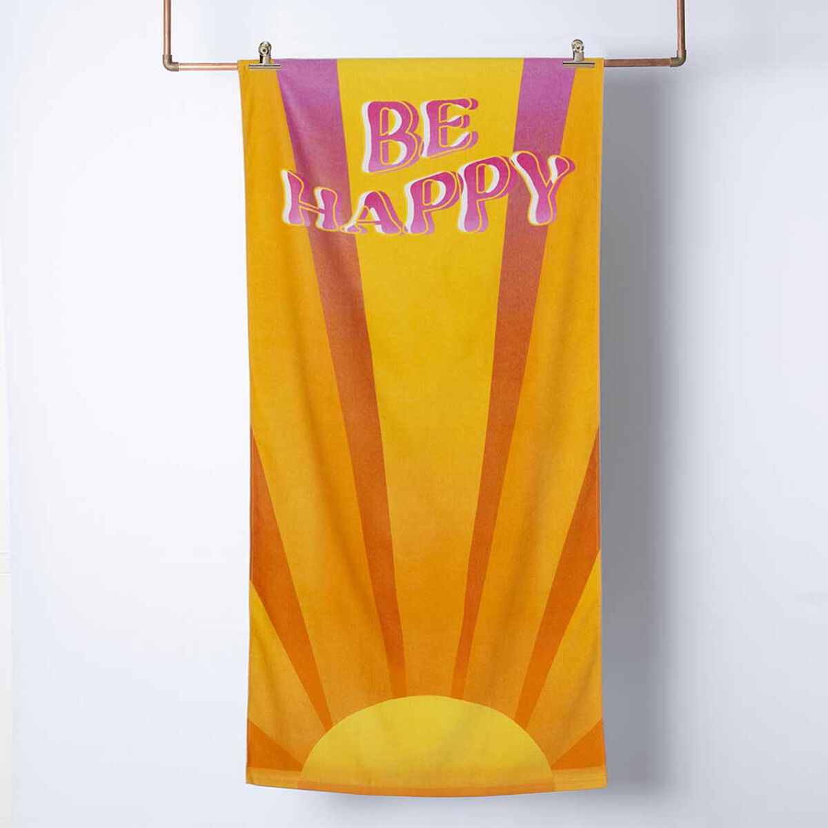 Toalla de Playa Mashini Happy 70 x 150 cm