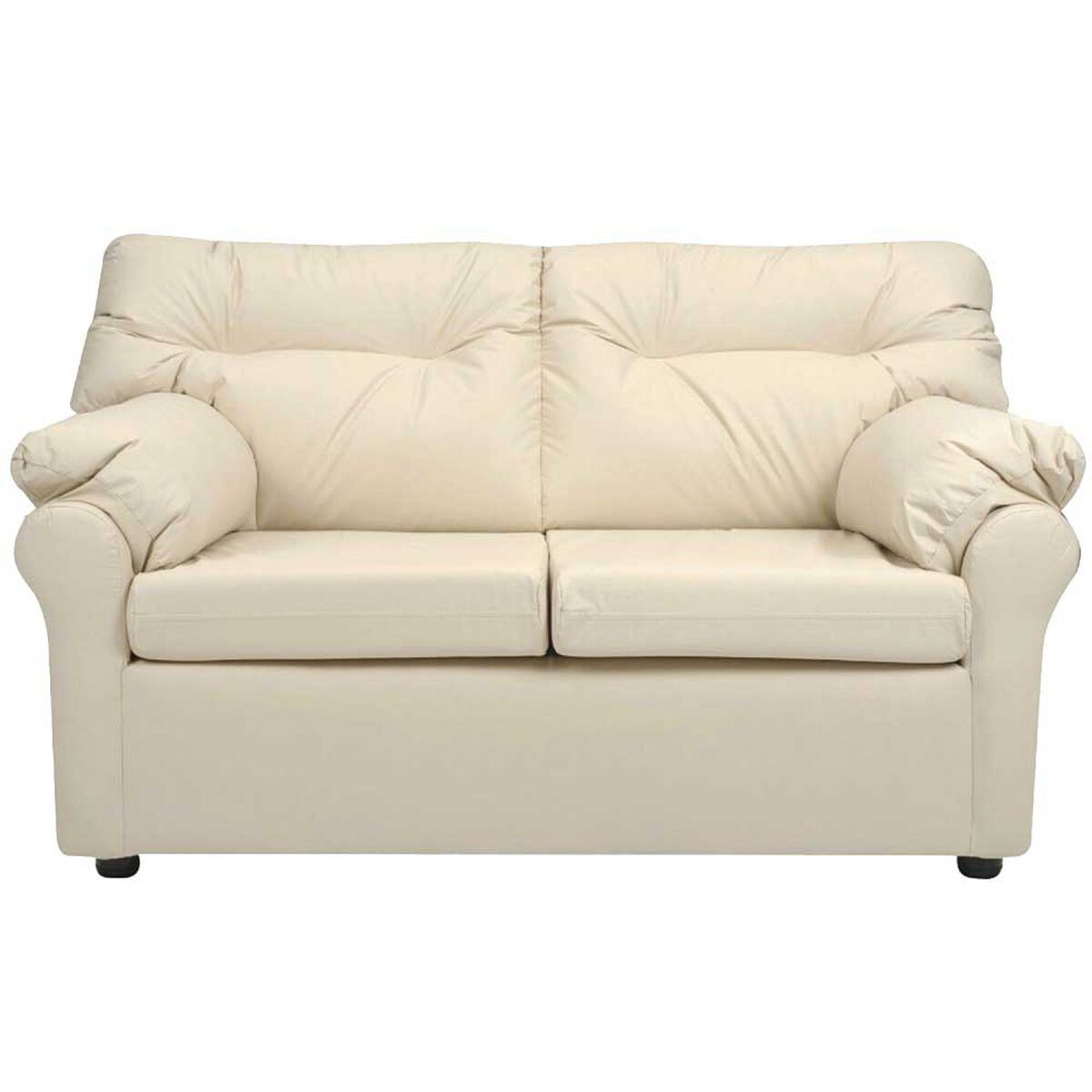 Juego de Living Muebles America Santa Fe Sofá 2 Cuerpos + Dos Sillones 1 Cuerpo Beige