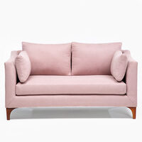 Sofá Barra Design Grecia 2 Cuerpos Palo Rosa