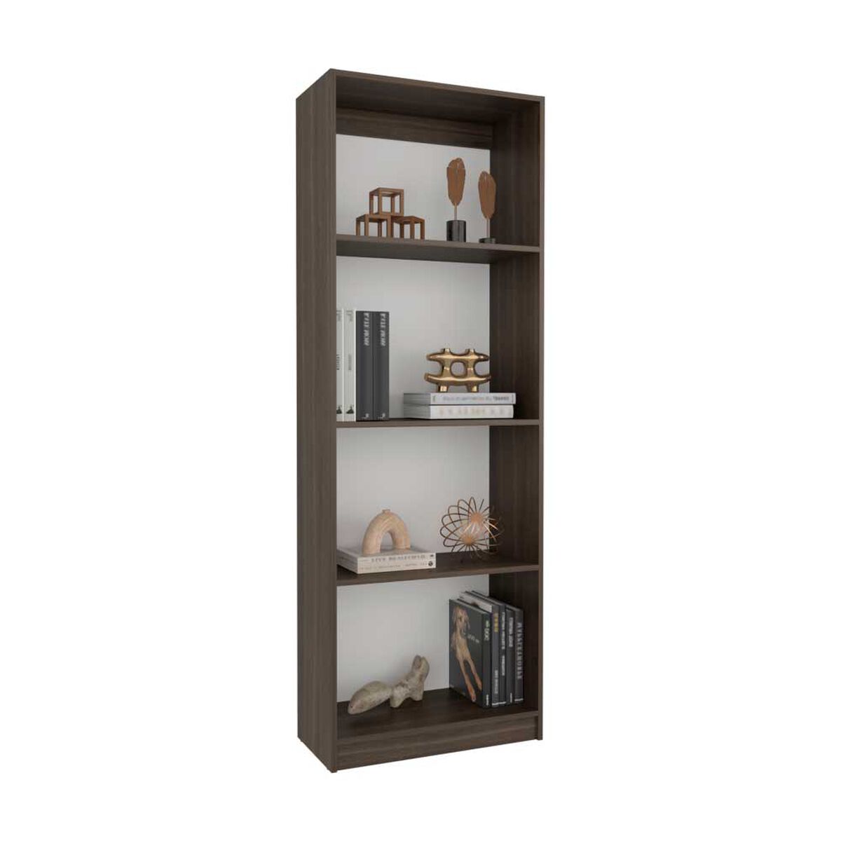 Biblioteca Tuhome Home E Melamina Milan Y Blanco&nbsp;