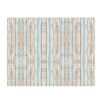 Alfombra Davanti Madera Vintage Azul 140 x180 Madera Vintage Azul